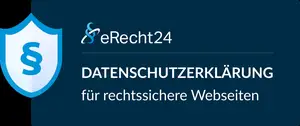 eRecht24-Siegel: Datenschutzerklärung